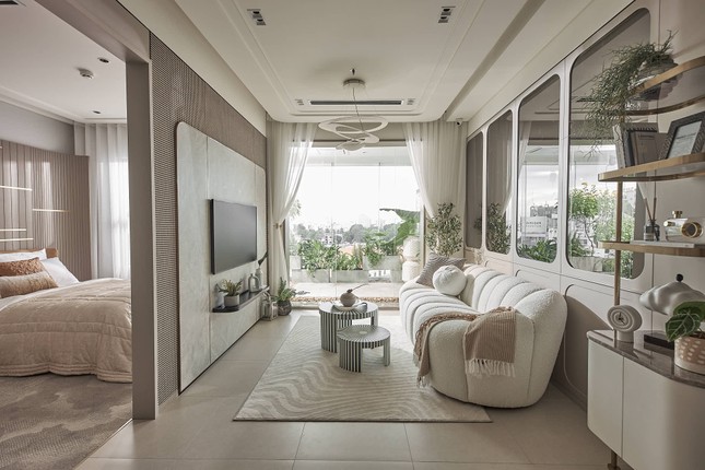 Minh họa bài viết: Lối thiết kế hài hòa tại căn hộ ven sông The Gió Riverside