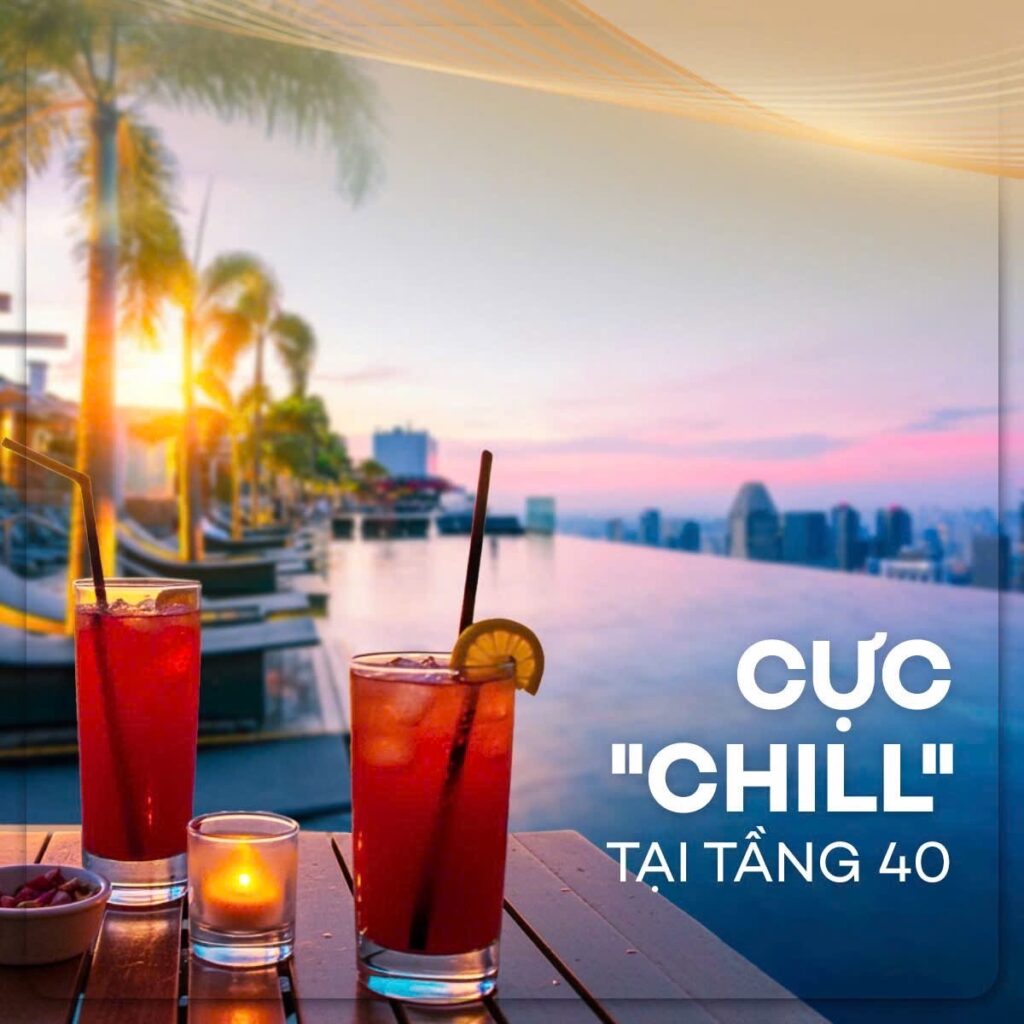 Cực chill tại tầng 40 - The Gió Riverside An Gia Dĩ An