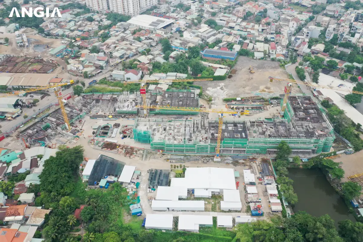 Pháp lý The Gió Riverside hoàn tất, dự án đang thi công